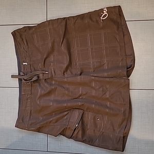 O'Neill Brown Board Shorts 36